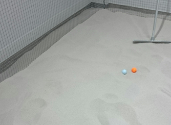 室内バンカー練習場